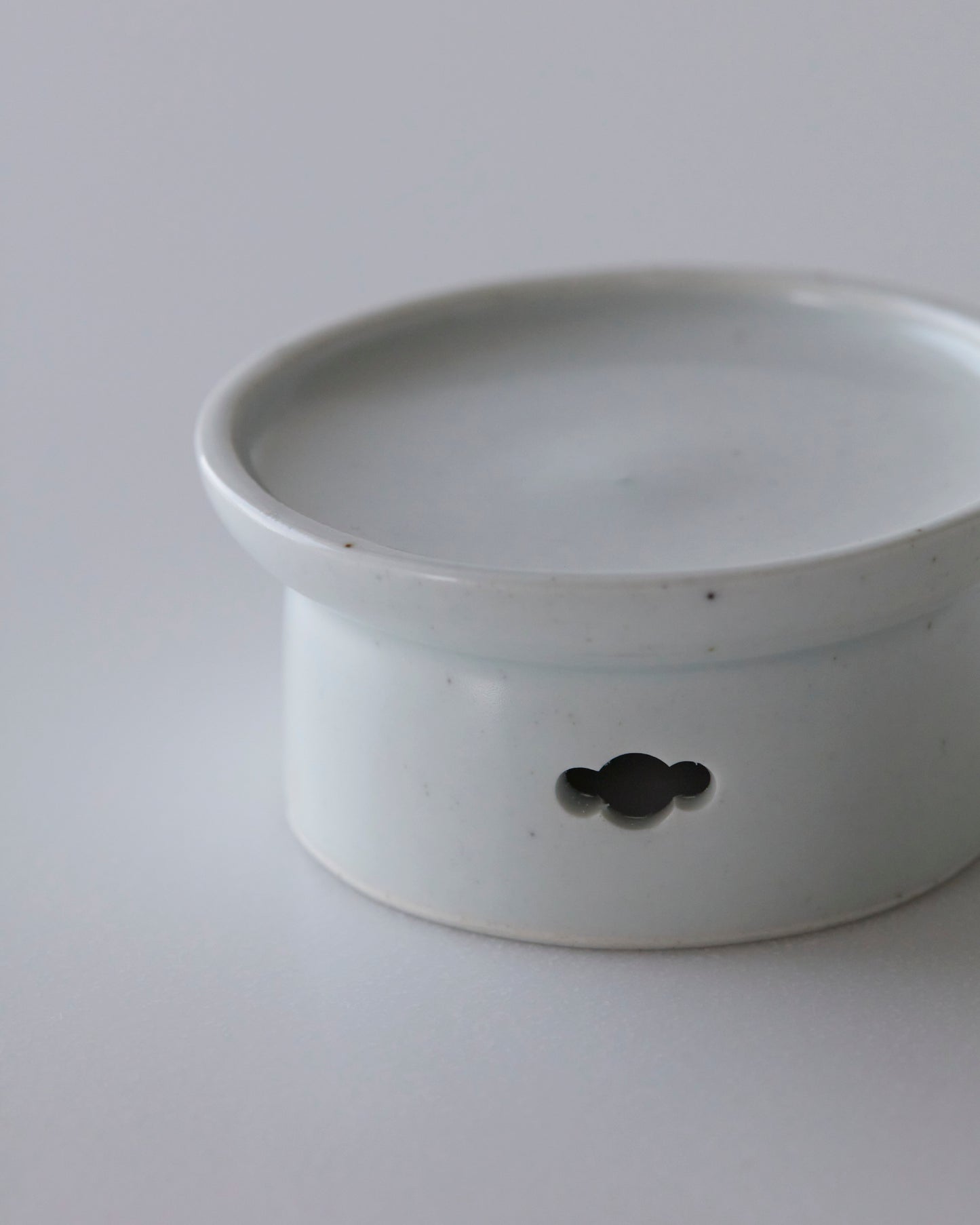 雲文 高台皿 小