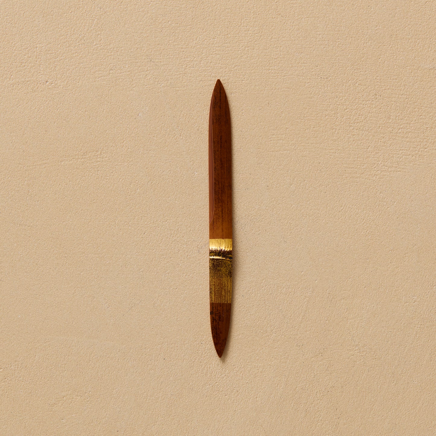 Smoky Bamboo Gold-Decorated Sweet Cutter "Yuuhoshi" #13