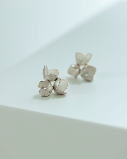 balloon flower earrings