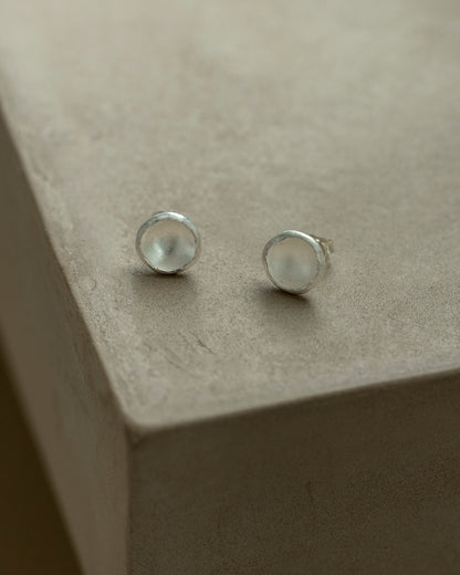 pod earrings single large