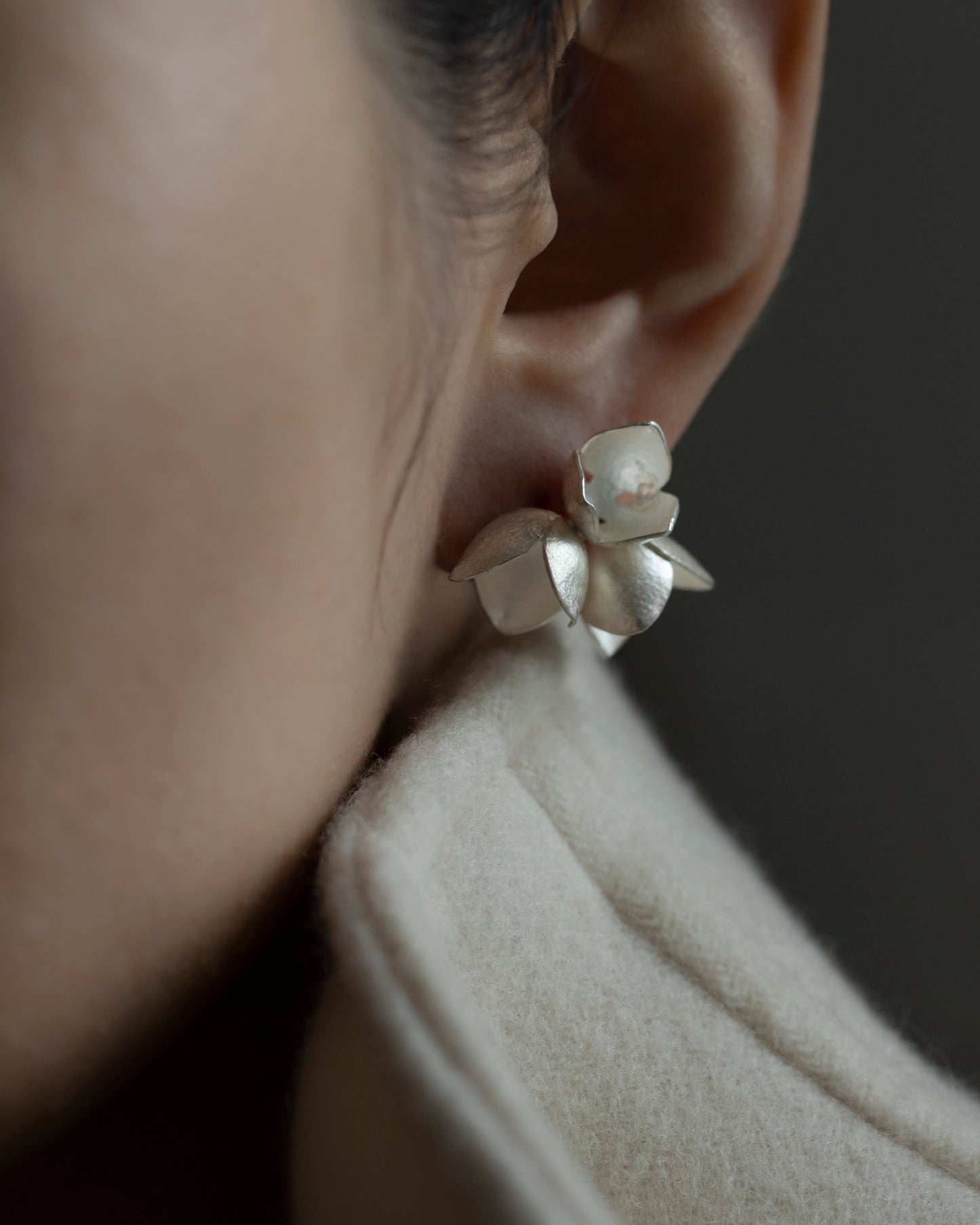balloon flower earrings
