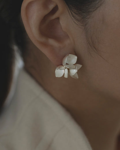 balloon flower earrings