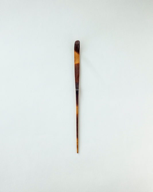 煤竹金彩中国茶杓  #6