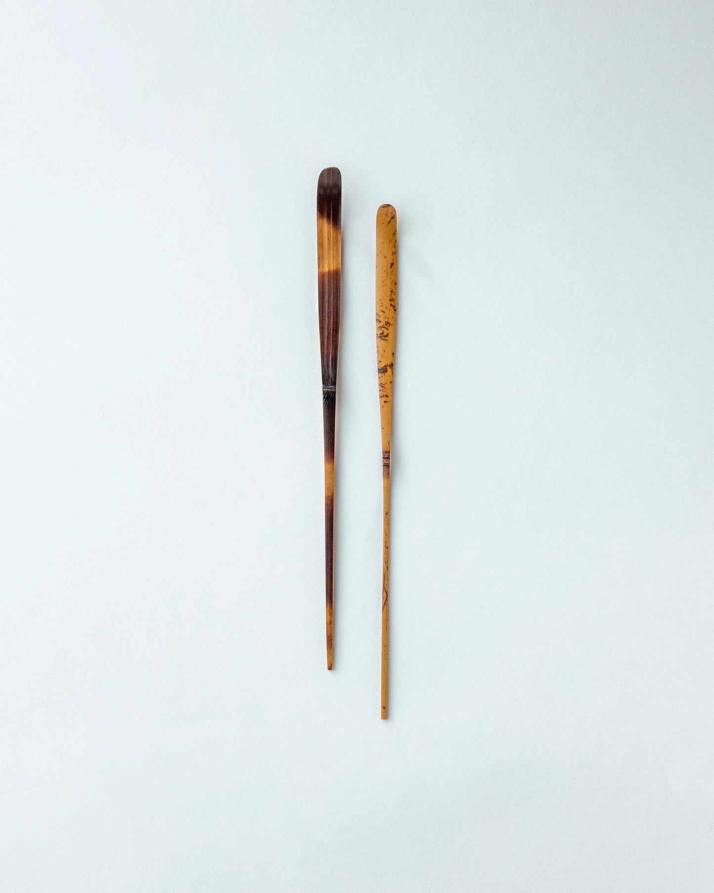 煤竹金彩中国茶杓  #6