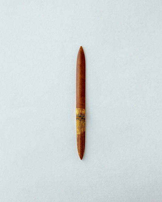 煤竹金彩菓子切り 夕星 #14