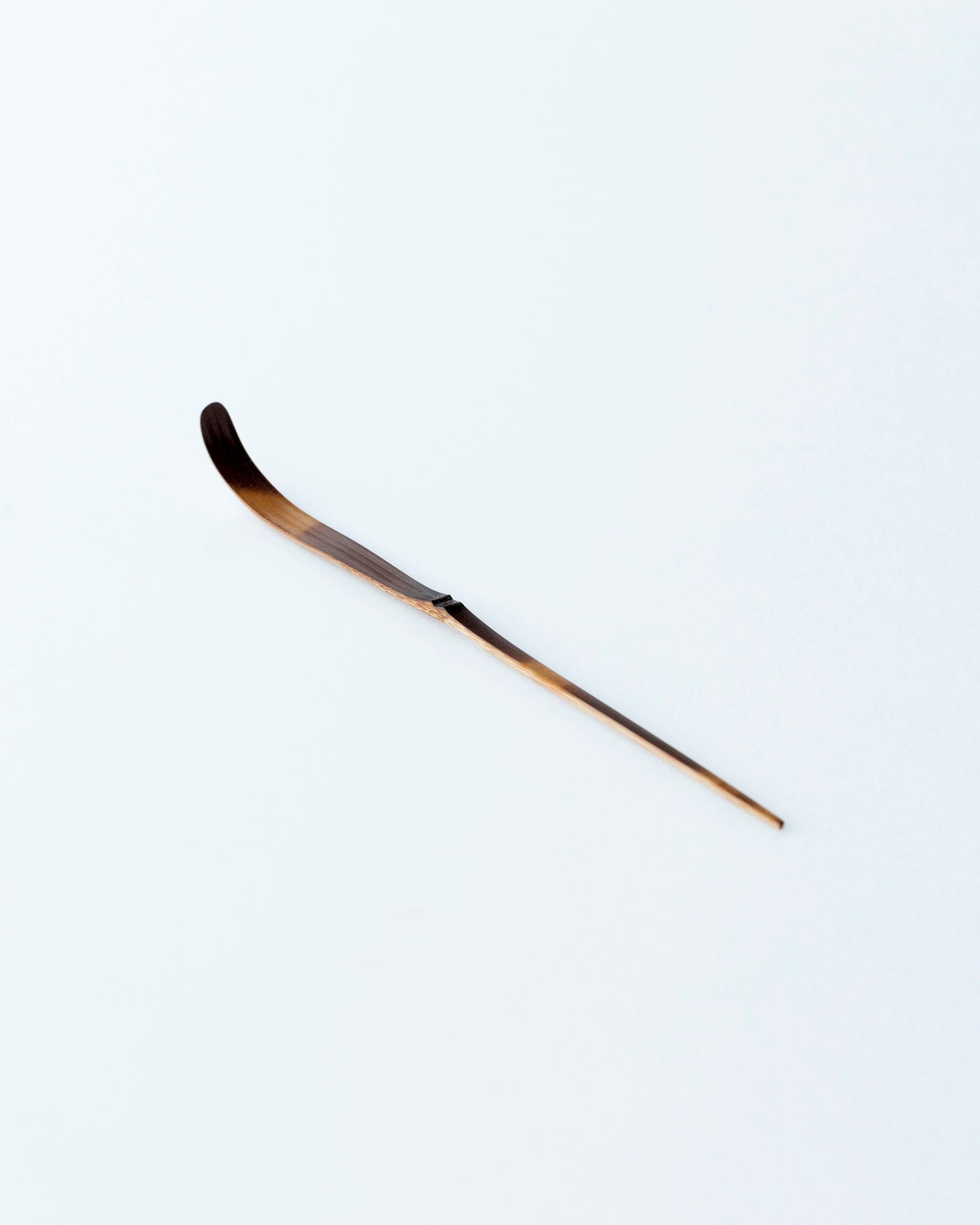 煤竹中国茶杓（縄目）  #6