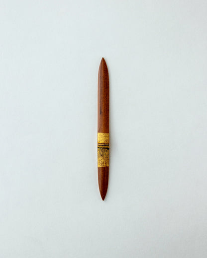 煤竹金彩菓子切り 夕星 #17