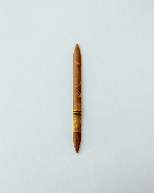 煤竹金彩菓子切り 夕星 #18