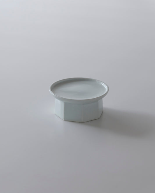 八角 高台皿 大