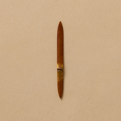 Smoky Bamboo Gold-Decorated Sweet Cutter "Yuuhoshi" #13