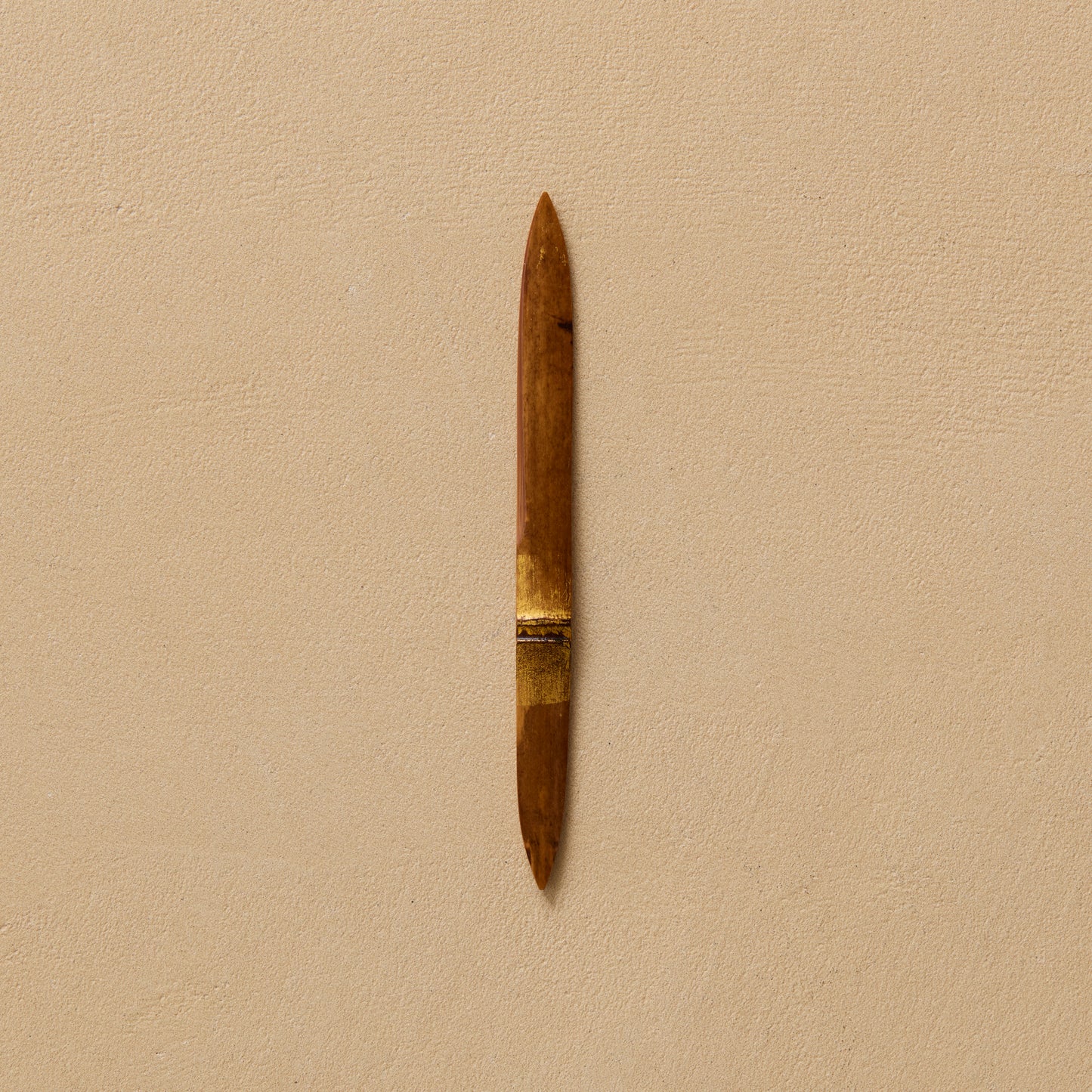 Smoky Bamboo Gold-Decorated Sweet Cutter "Yuuhoshi" #13