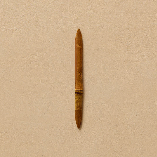 Smoky Bamboo Gold-Decorated Sweet Cutter "Yuuhoshi" #13