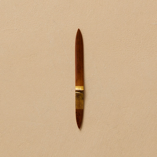 Smoky Bamboo Gold-Decorated Sweet Cutter "Yuuhoshi" #13